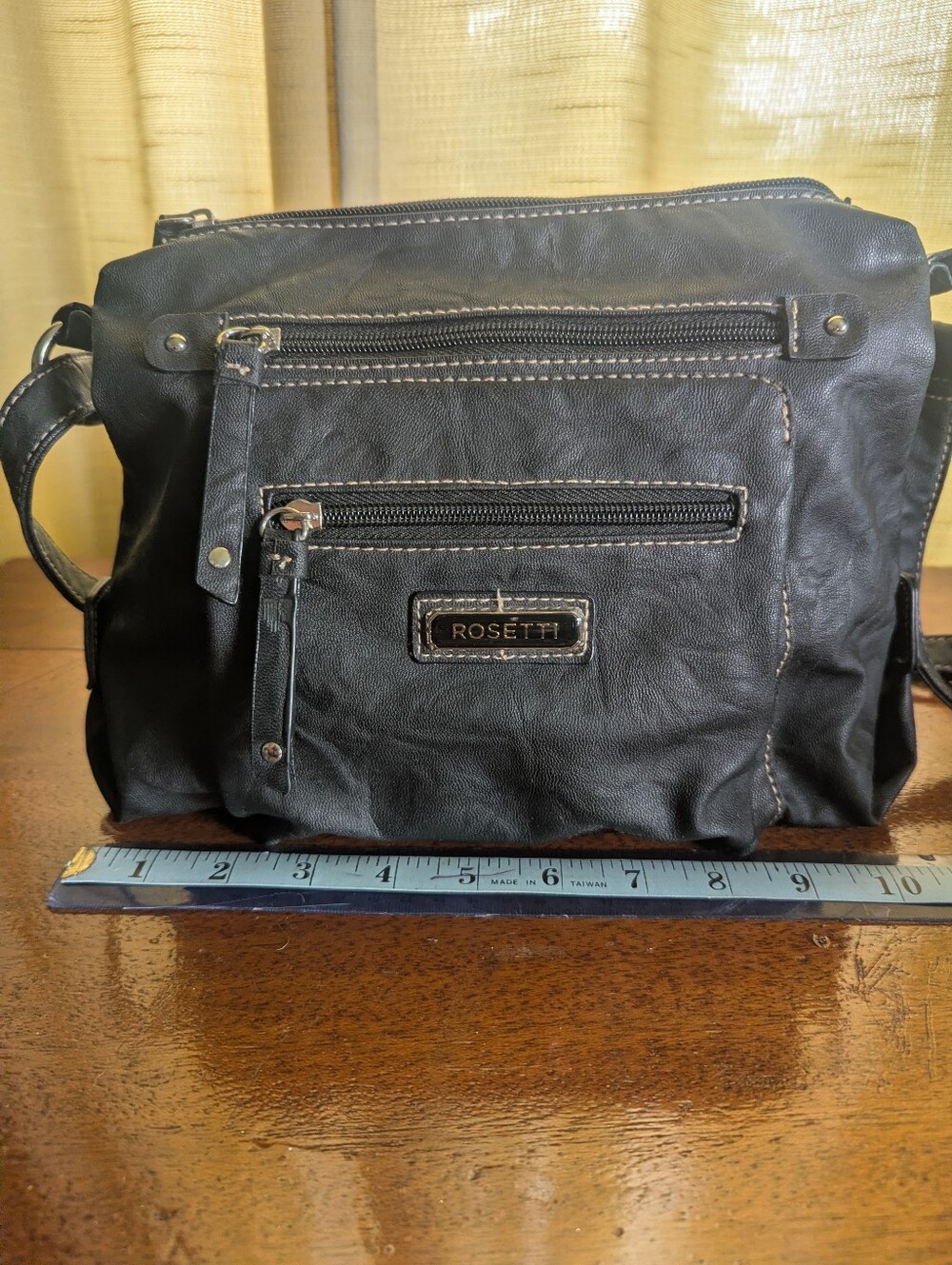 Rosetti Black Crossbody Bag